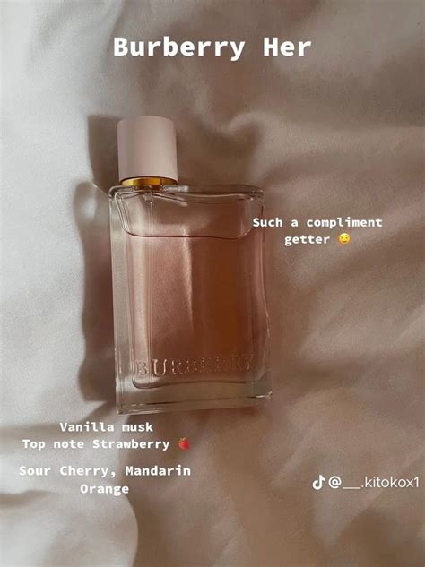 which burberry perfume smells sweet